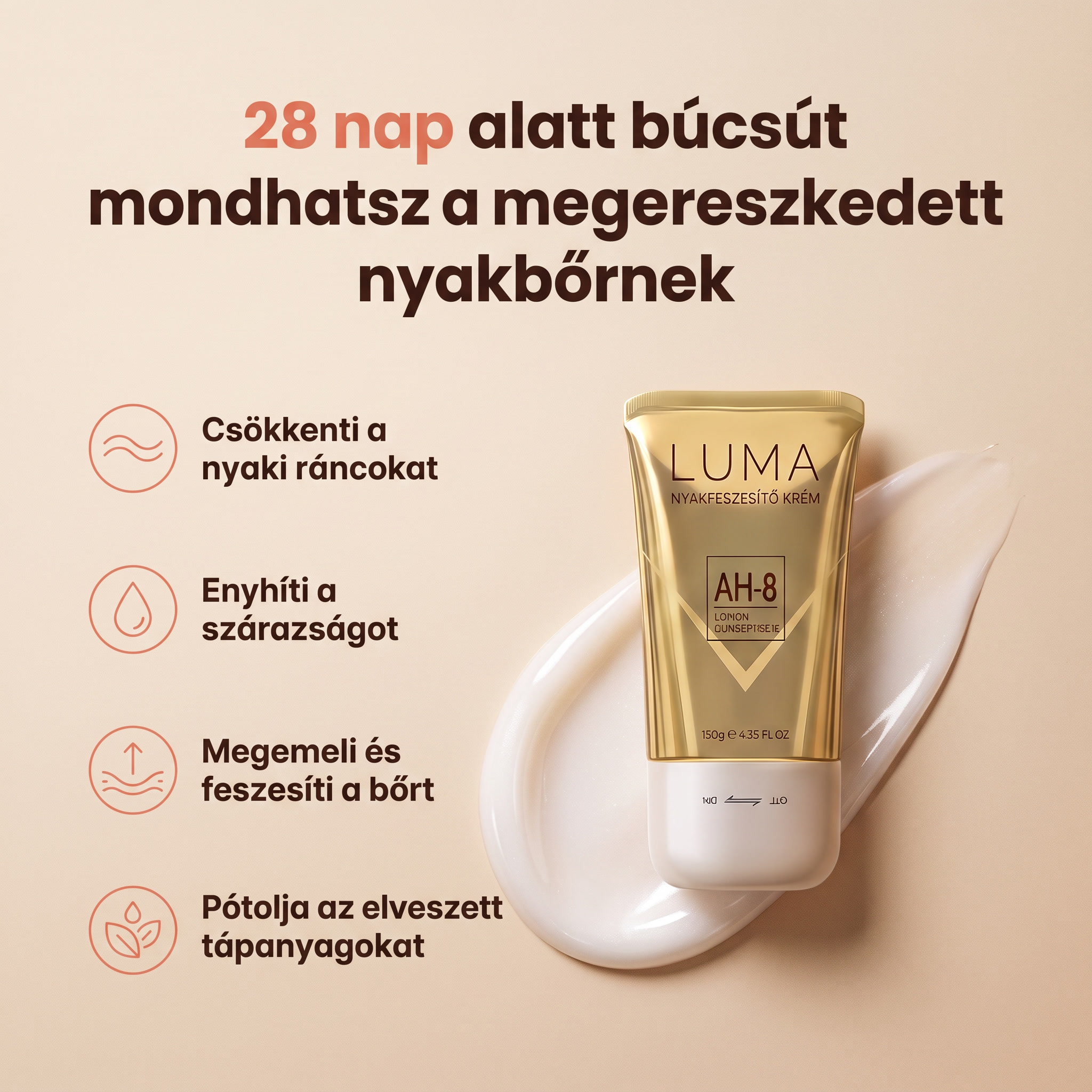 LUMA - Nyakfeszesítő krém