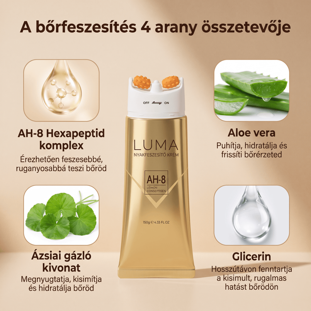 LUMA - Nyakfeszesítő krém - LUMA